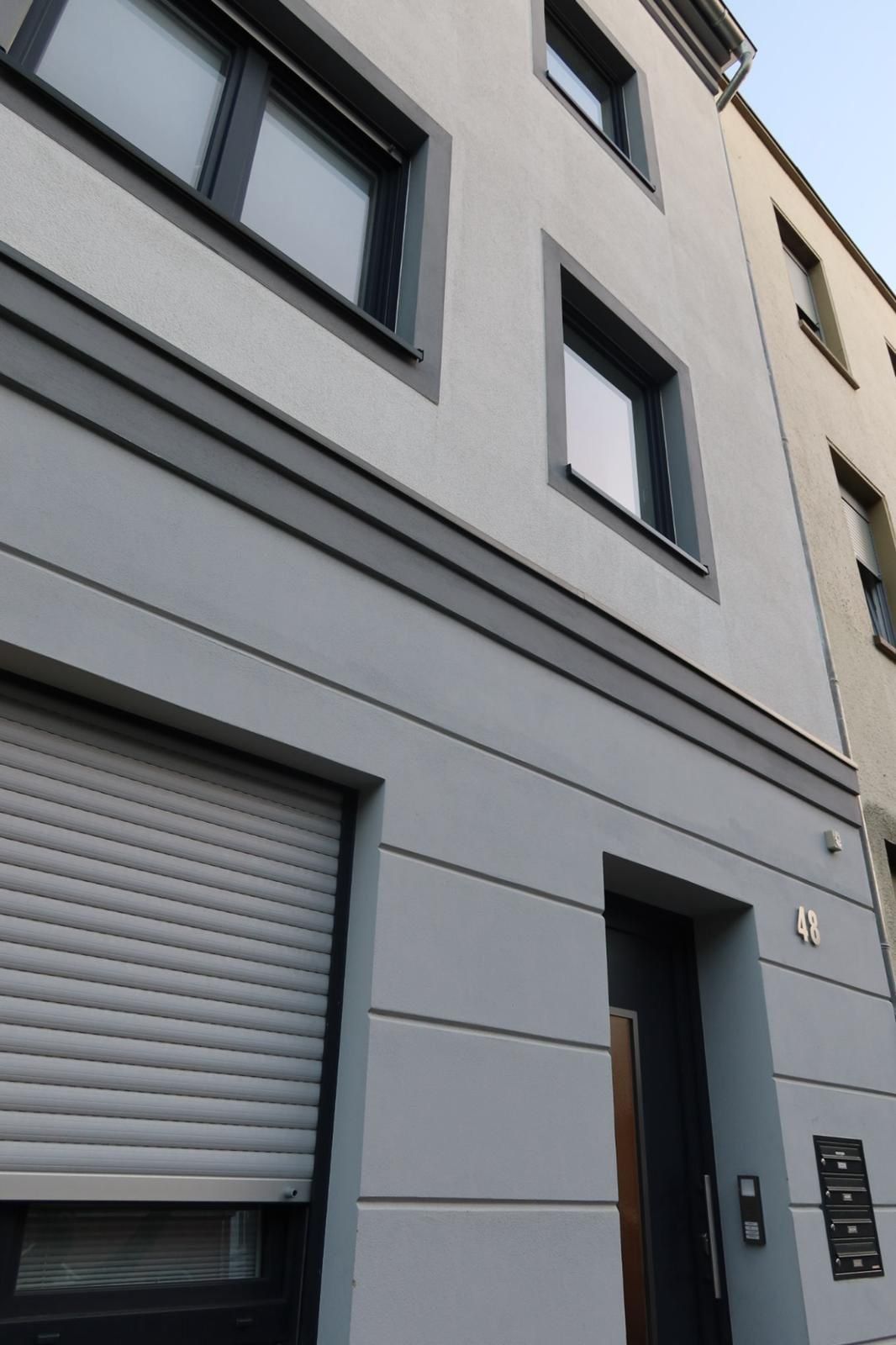 Fassade mit Putzgliederung